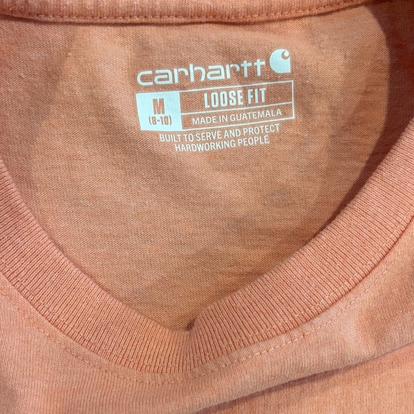 Carhartt Men Long-Sleeve Tee with Sleeve Logo - Picture 2 of 8